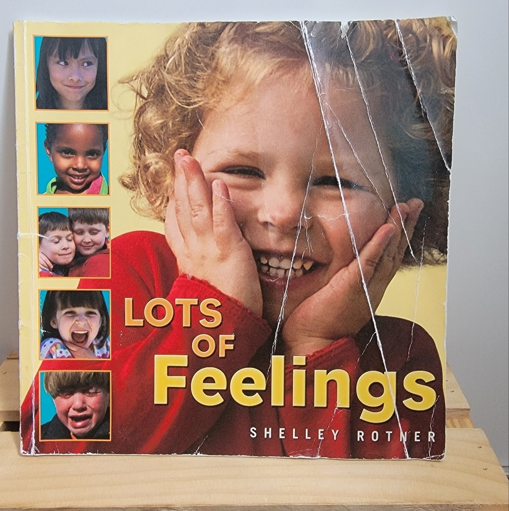 Lots of Feelings by Shelley Rotner – Visible Damage, All Pages Intact